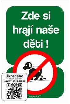 Tabulka - zde si hrají naše děti