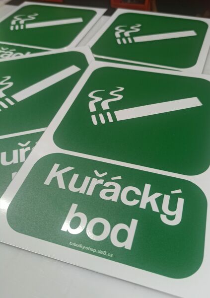 Tabulka "Kuřácký bod"